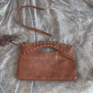 ALDO brown leather crossbody purse🤎